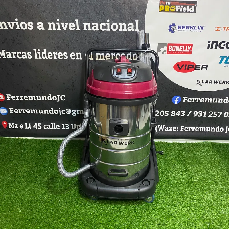 ASPIRADORA INDUSTRIAL DE 70 LITROS KLAR WERK VC70-2E