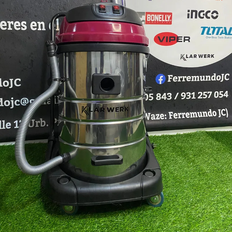 ASPIRADORA INDUSTRIAL DE 70 LITROS KLAR WERK VC70-2E