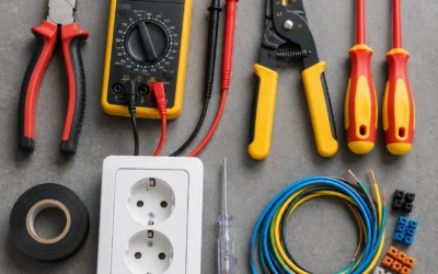 Herramientas básicas para trabajos eléctricos